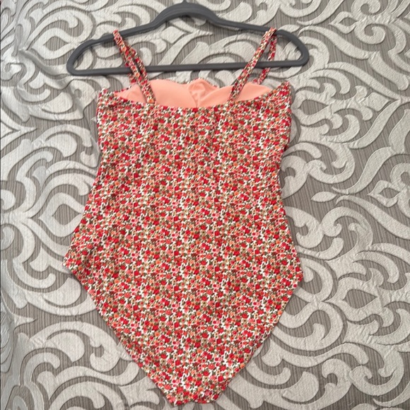 Aerie Women’s One Piece Cut Out Tie Front Swimsuit Convertible Straps Size Large - Picture 6 of 10